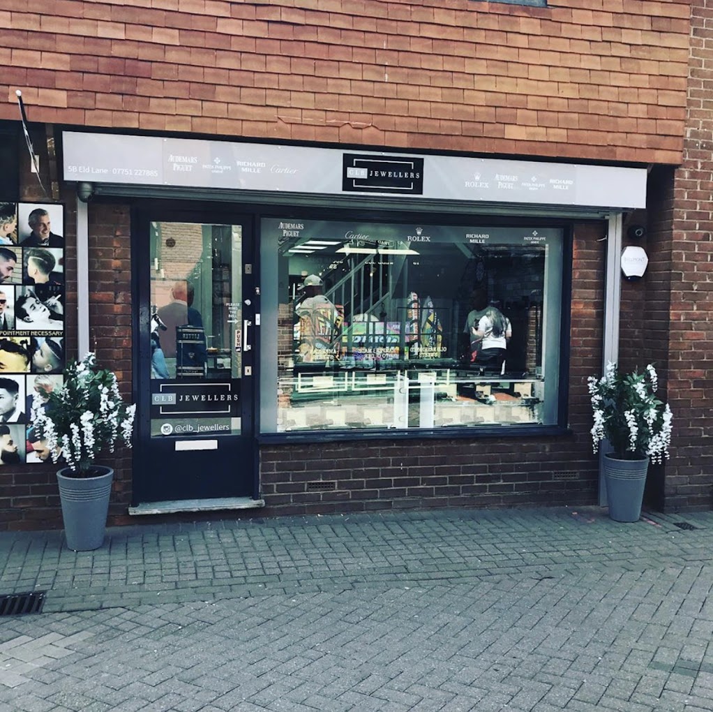CLB Jewellers shop front on Eld Lane in Colchester